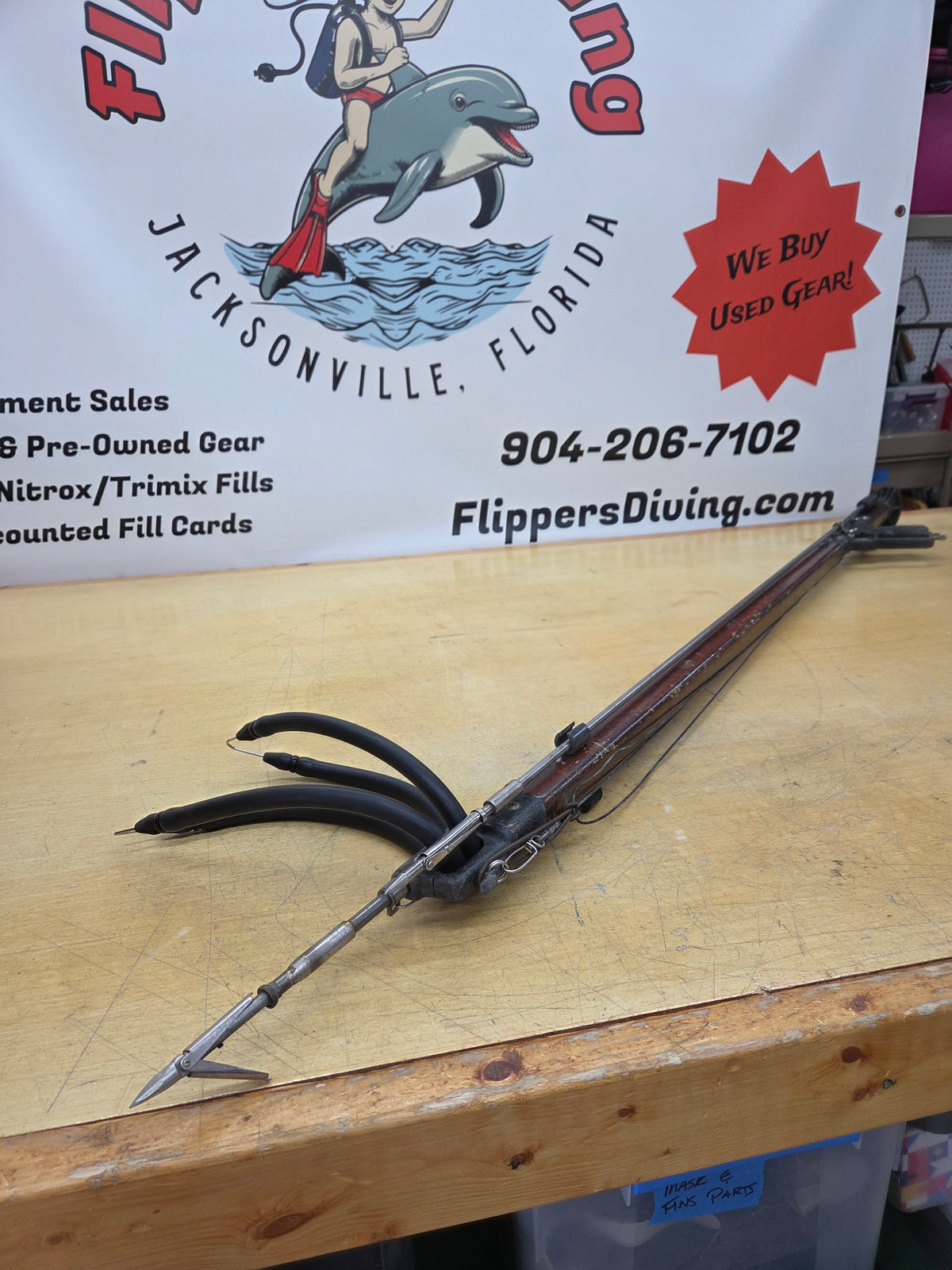 AB Biller 52" Speargun