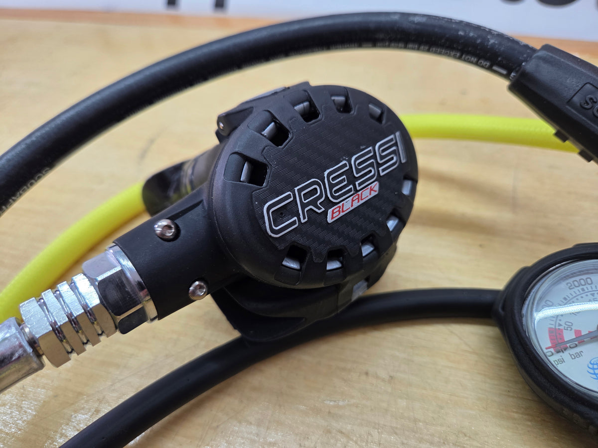 Cressi M3/Black Regulator Set