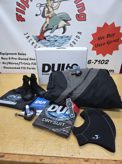 DUI FLX Extreme Drysuit Package *NEW!!* (XL)