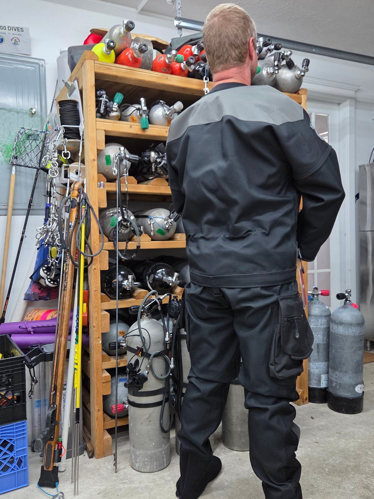 DUI FLX Extreme Drysuit Package *NEW!!* (XL)