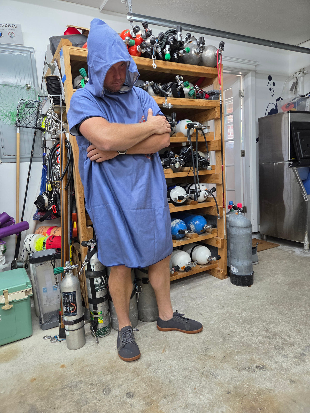 "FWC Lionfish Challenge" Changing Robe & Hat