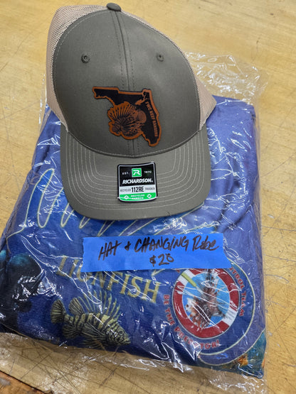 "FWC Lionfish Challenge" Changing Robe & Hat