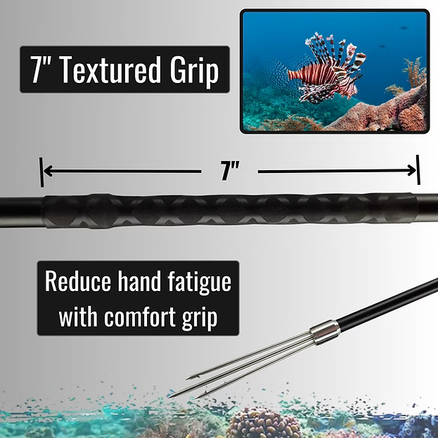 Tourney King 46" 3-Piece Premium Pole Spear