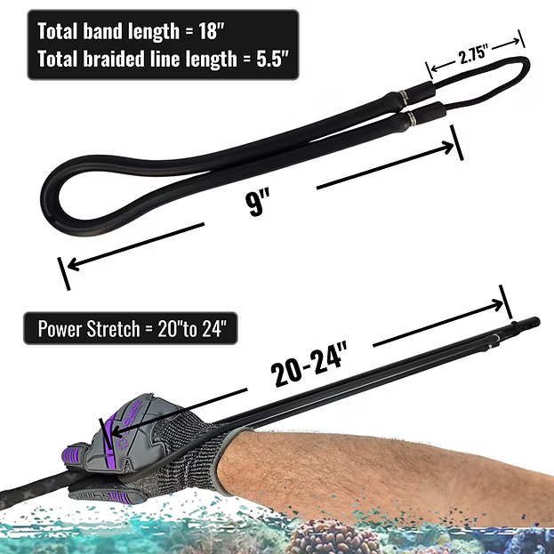 Tourney King 46" 3-Piece Premium Pole Spear