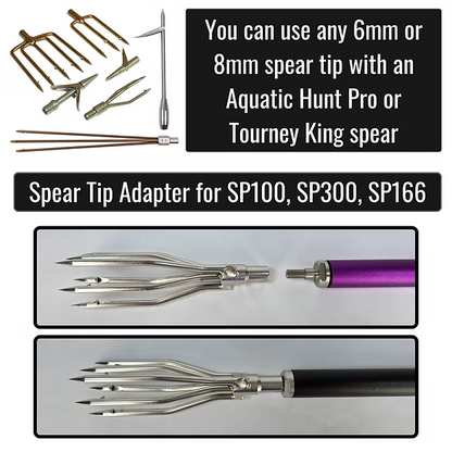 Tourney King 46" 3-Piece Premium Pole Spear
