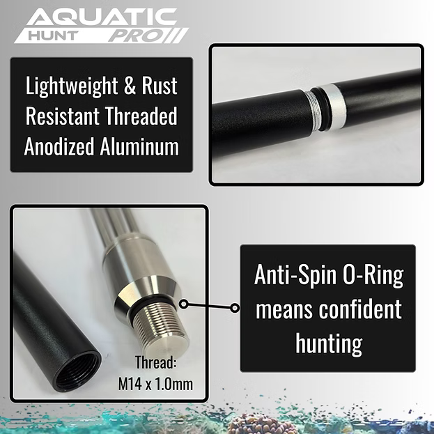 Tourney King 46" 3-Piece Premium Pole Spear