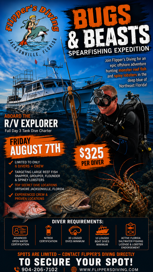 Bugs & Beasts Spearfishing Expedition - August 7th