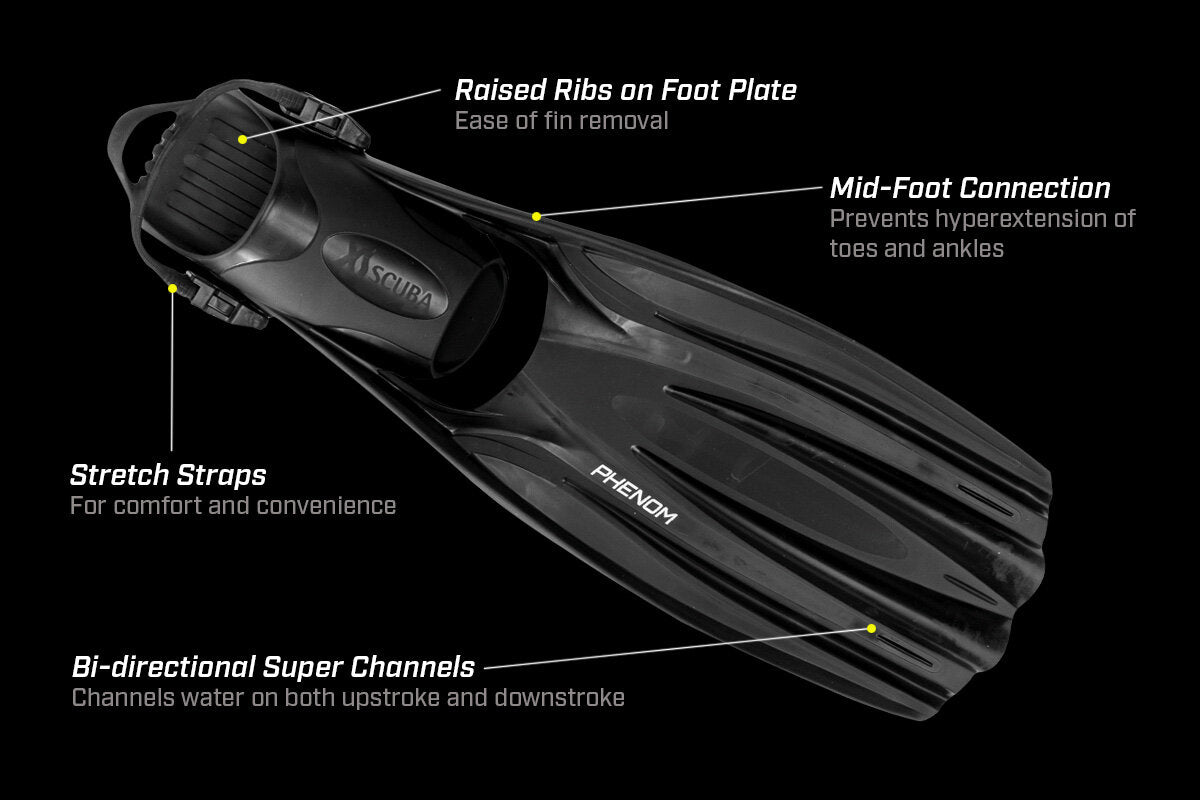 Phenom Fins - XS Scuba