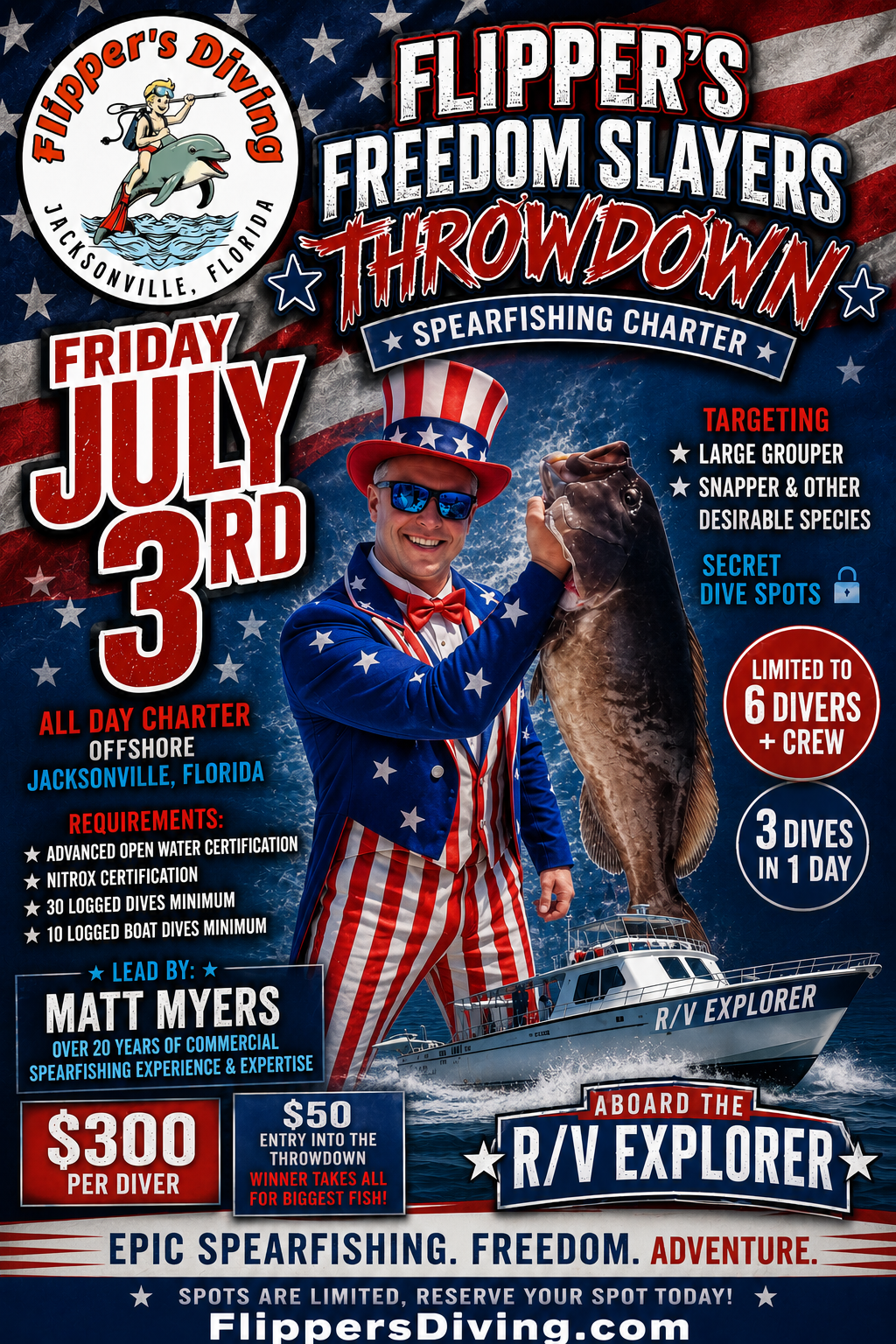 Freedome Slayers Throwdown - Charter