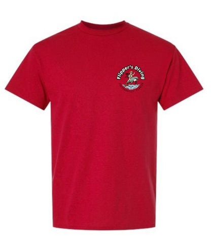 Camiseta de buceo de Flipper