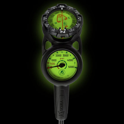 QuikVu Console - Pressure & Compass - XS Scuba