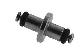 High Pressure Guage Stud Spool with shoulder and o-rings