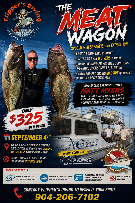 "Meat Wagon" Spearfishing Expedition - September 4th