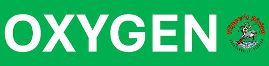 "Oxygen" Cylinder Decal