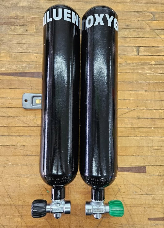 3 Liter CCR Steel Cylinders - Faber