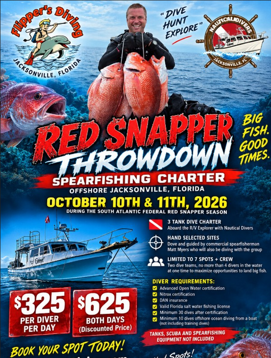 Red Snapper Throwdown Spearfishing Expedition - October 10th & 11th