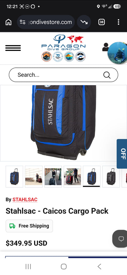 Stahlsac Caicos Cargo Pack