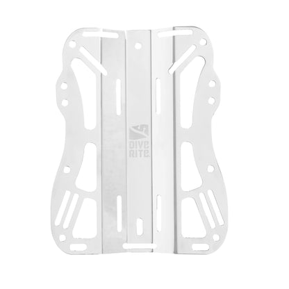 SHORT Dive Rite Stainless Steel Lite Backplate