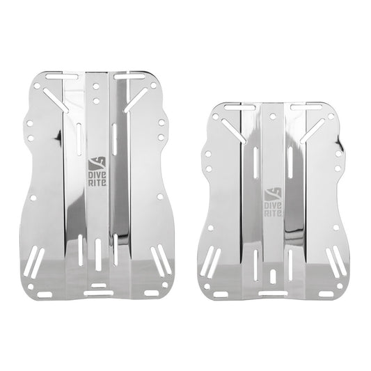 SHORT Dive Rite Stainless Steel Backplate