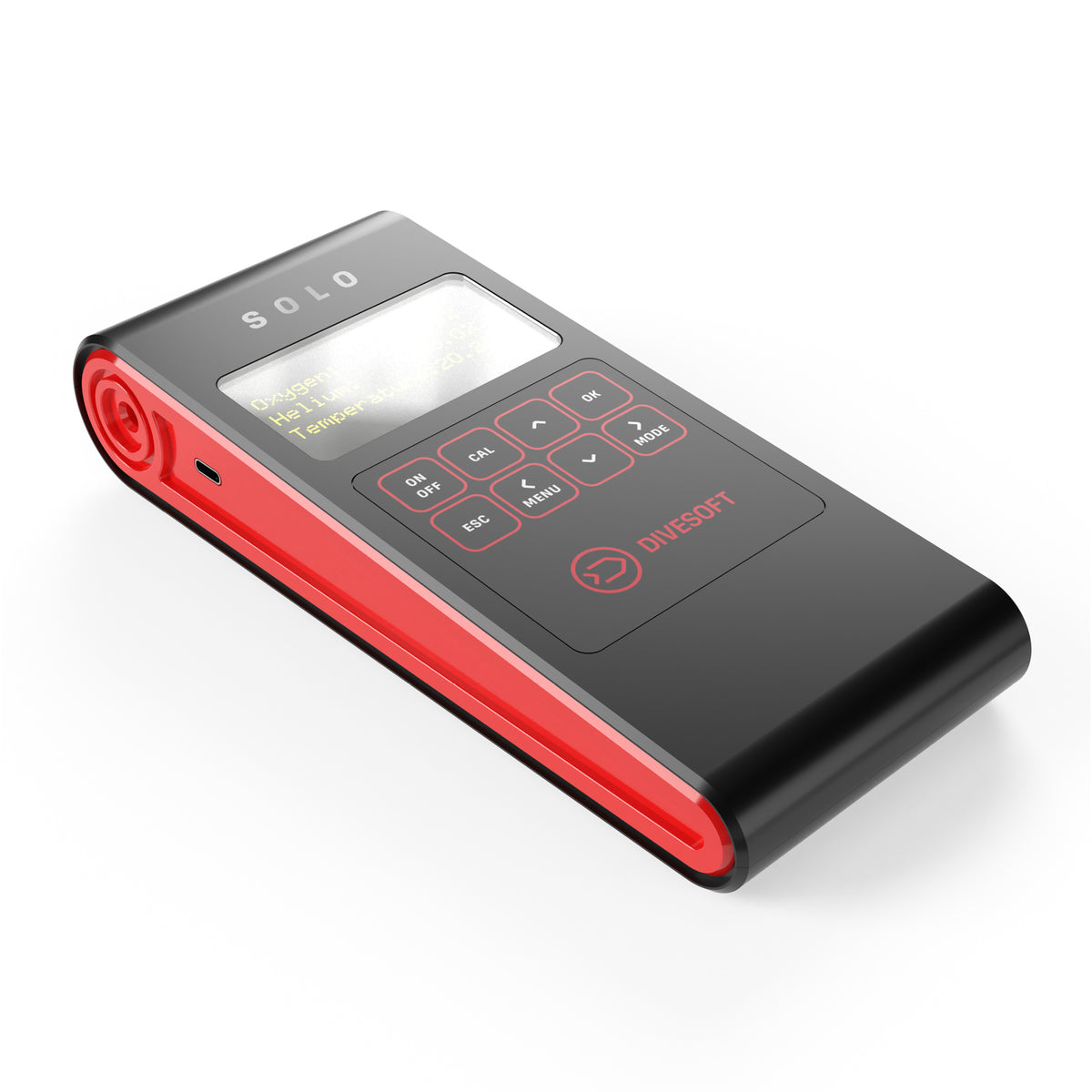 Divesoft SOLO helium/oxygen analyzer – Flipper's Diving LLC