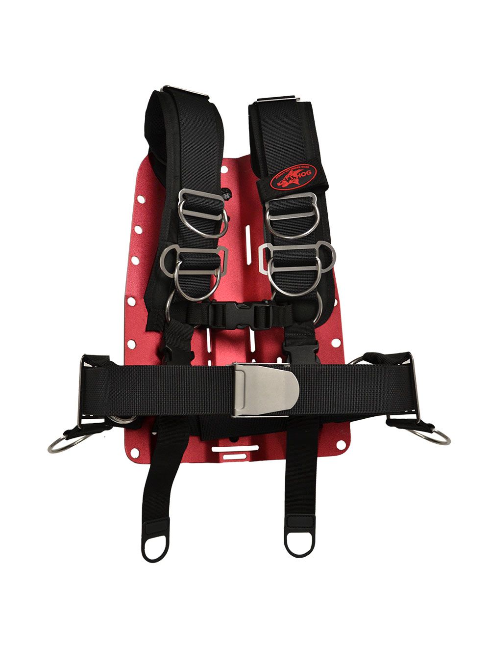Back Shell Harness HOG Flex Deluxe Backplate Harness – Flipper's Diving LLC