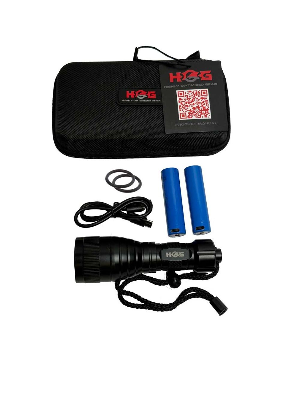 HOG 1500 Lumen Rechargeable Push Button Light