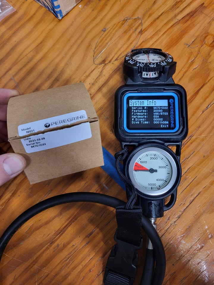 Shearwater Peregrine Console w/Compass (pre-owned)