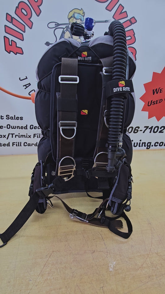 Dive Rite Backplate/Wing BCD (LARGE)