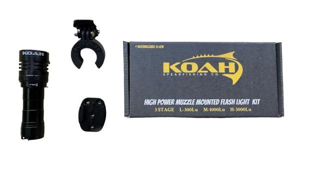 Koah High Power Muzzle mounted flashlight