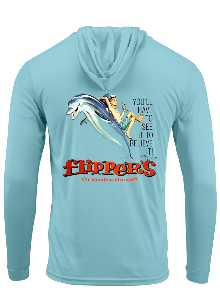 Flipper's Diving Performance Long Sleeve Hoodie      *FREE SHIPPING!*