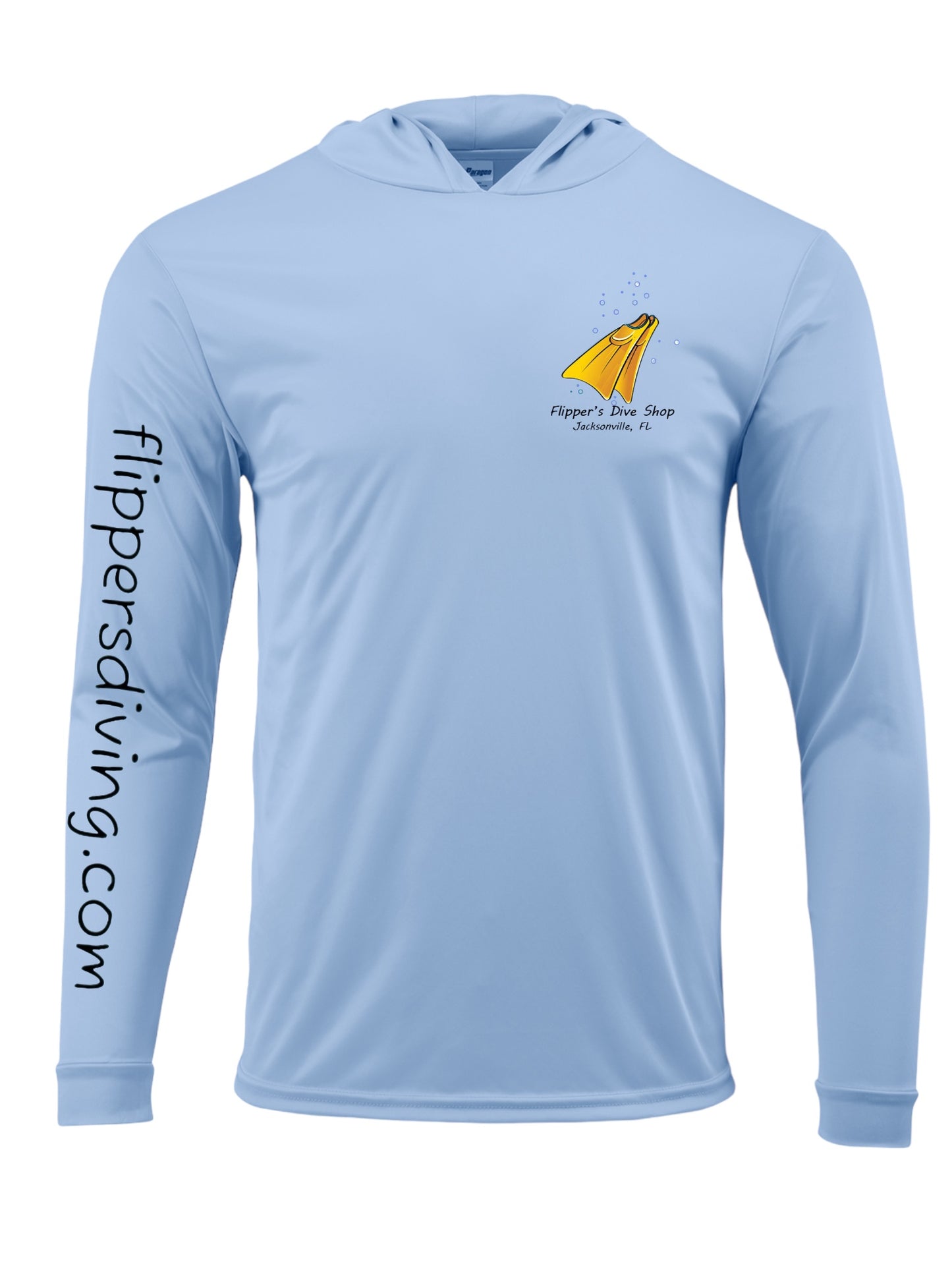 Flipper's Diving Performance Long Sleeve Hoodie      *FREE SHIPPING!*