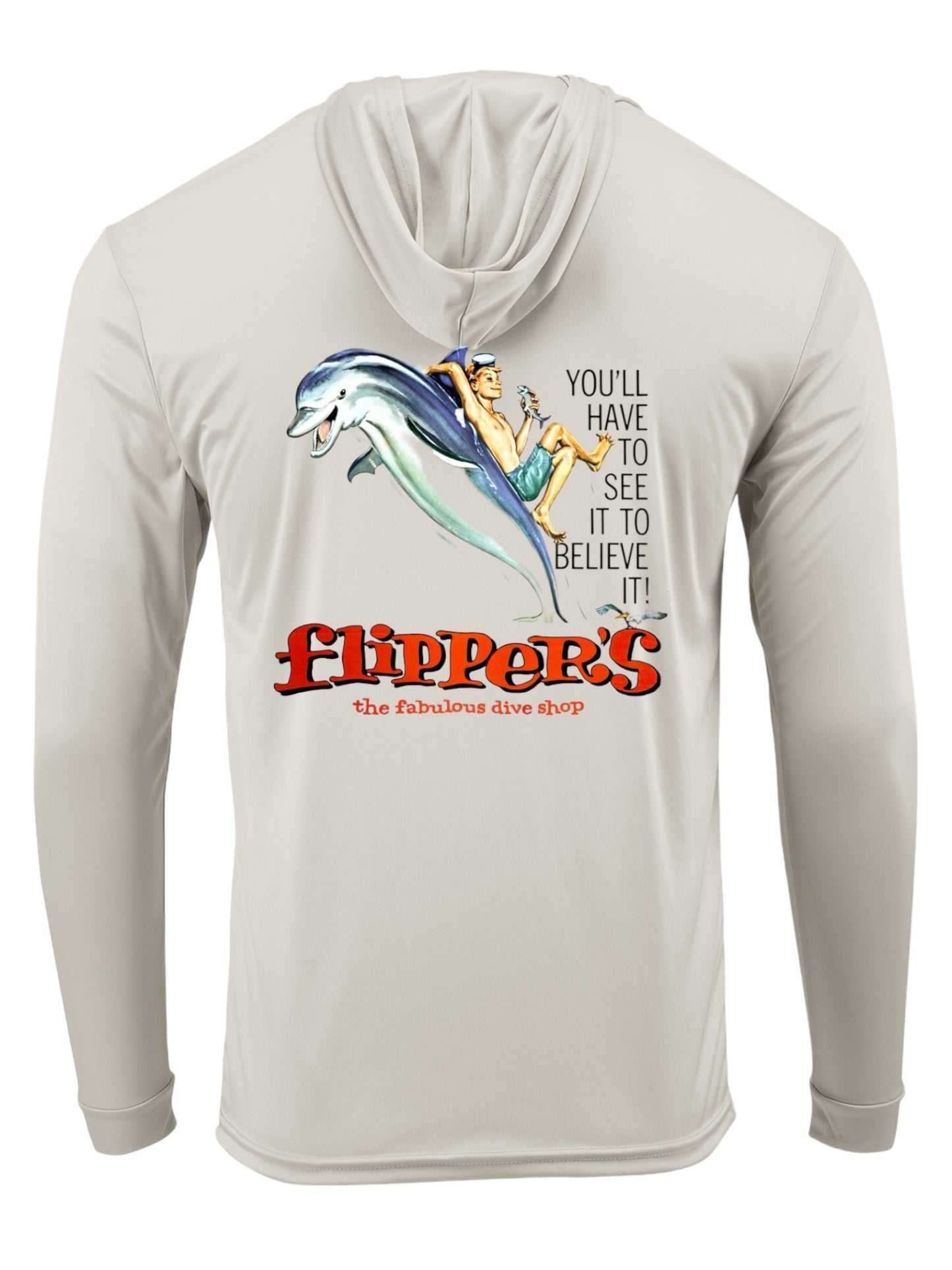 Flipper's Diving Performance Long Sleeve Hoodie      *FREE SHIPPING!*