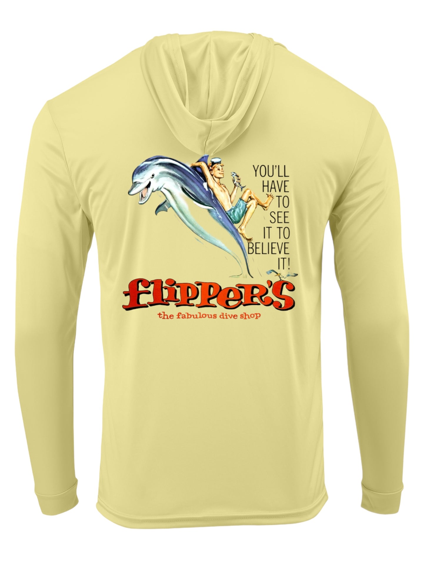 Flipper's Diving Performance Long Sleeve Hoodie      *FREE SHIPPING!*