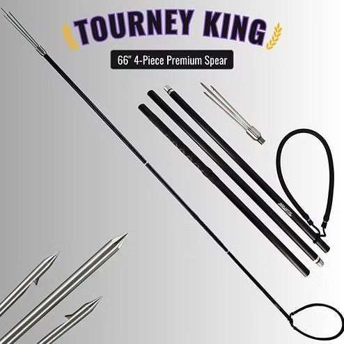 Lanza de asta premium Tourney King de 46" y 3 piezas