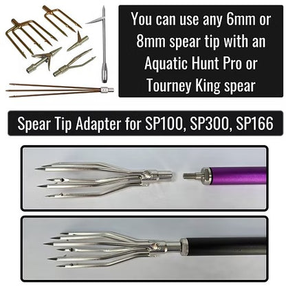 Tourney King 66" 4-Piece Premium Pole Spear